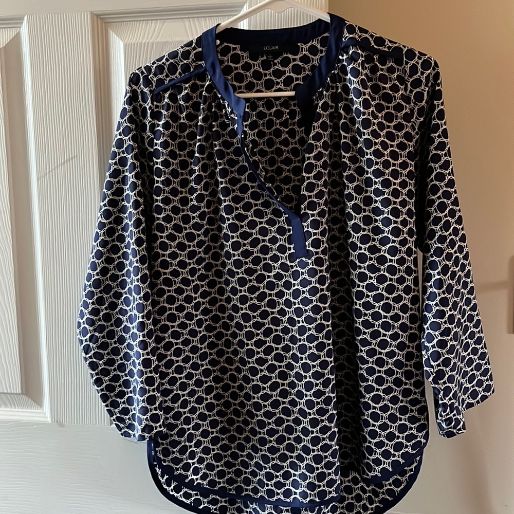 Blue blouse